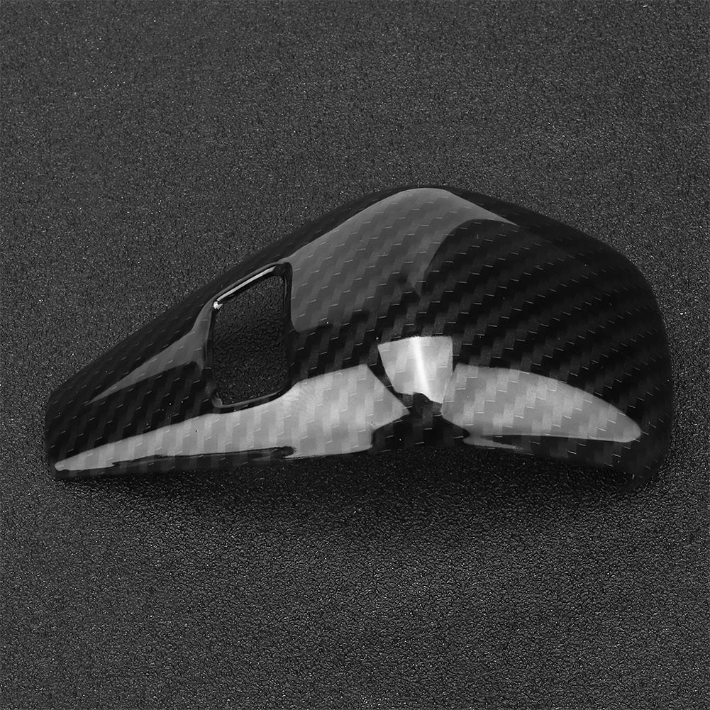 Carbon Fiber Style Shift Knob Cover Trim Fits for 3 Series G20 2020