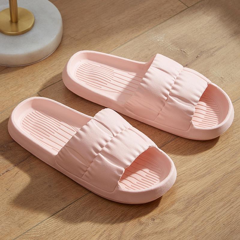 Slippers Women's Indoor Home Shoes Cool Slippers Men's Couple Non-slip Summer Home New Home Flat Bottom