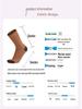 Men's & Women's Merino Wool Sports Socks – Warm, Breathable, Deodorant, Mid-Calf Hiking Socks with Thick Terry.