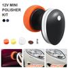 12V Mini Polisher Car Polishing Machine Electric Cars Polish Machines Adjustment Speed Auto Detailing Tool 120W