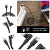 90 Grad 90 Grad Typ-C-Kabel Nylongeflecht Doppelt abgewinkelt Typ-C auf Typ-C-Kabel Computer
