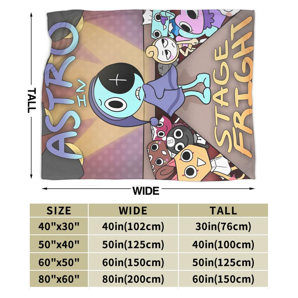 Dandys World Plakát ke hře Nadýchaná deka Úžasná přehozová deka pro domácnost 200x150cm Prošívaná deka