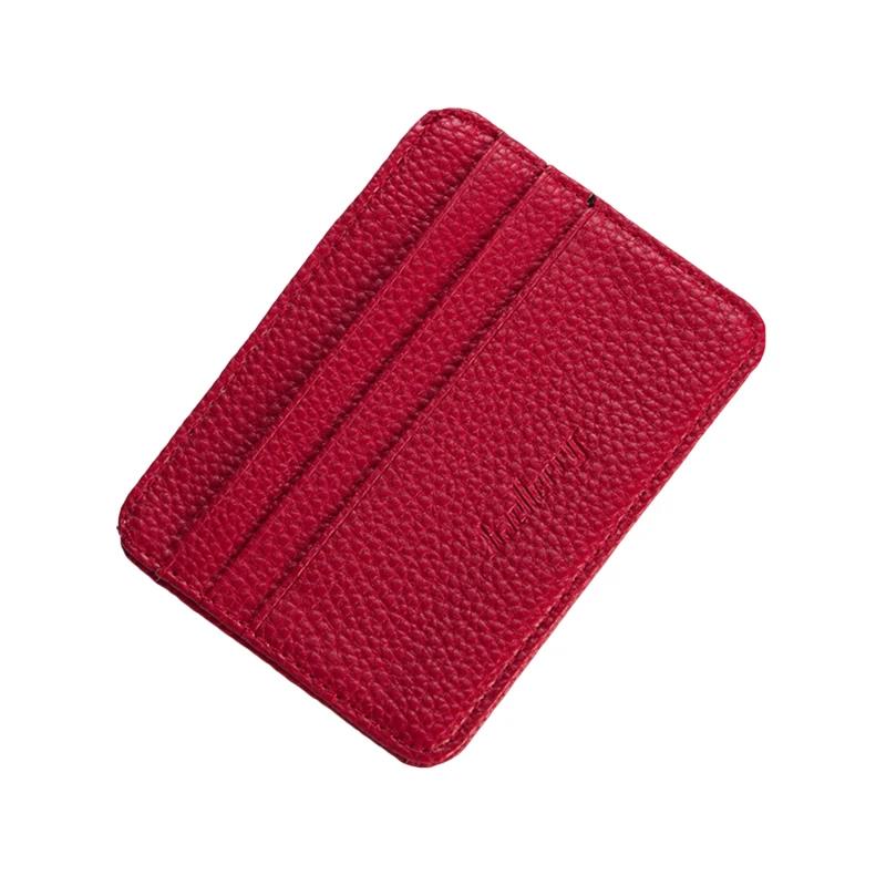 Ultra Slim Front Pocket Wallet Mens Women Wallet With Card Slots Portable Convenient Travel Credit Card Holder Wallet Money Clip