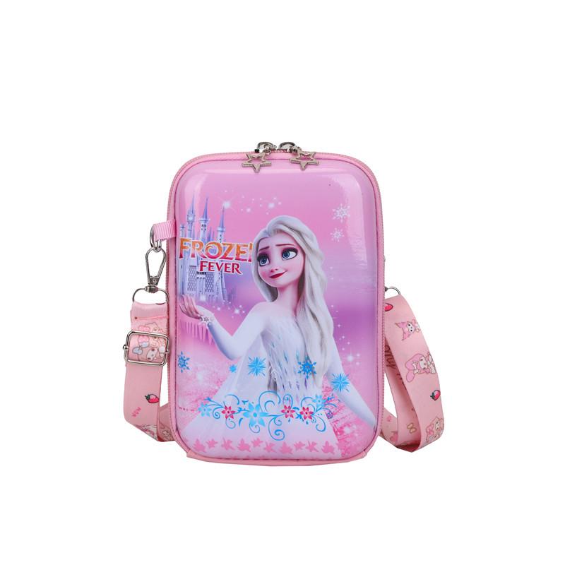 2024 Trendy Girls' Crossbody Bag - Cute Ice Princess Shoulder Bag & Baby Coin Purse