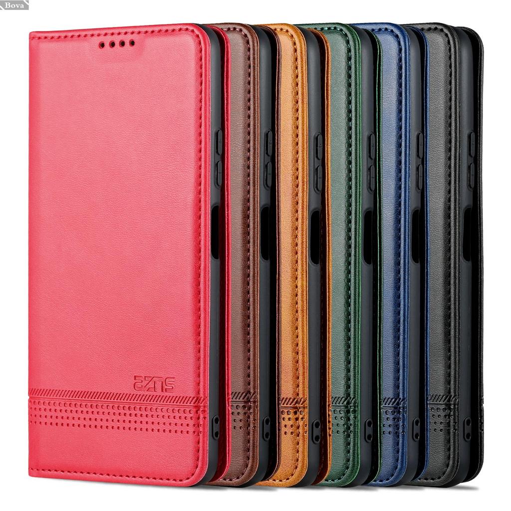 Deluxe magnetisk adsorpsjon skinn etui for Huawei Nova Y70 plus Y 70 flip cover beskyttelsesetui Nova Y70 capa fundas