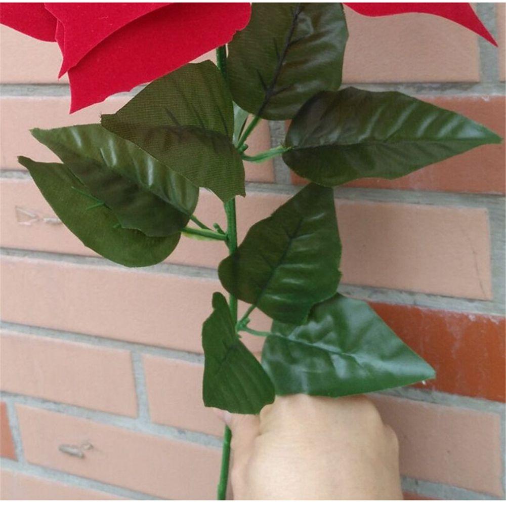 Flowers Poinsettia Bushes Simulation bouquet Xmas Decor Christmas Decoration Christmas Bouquets