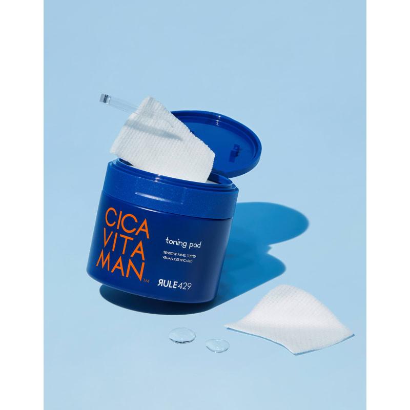 

Cica Vitamin Man Toning Pads 180ml (60 sheets)