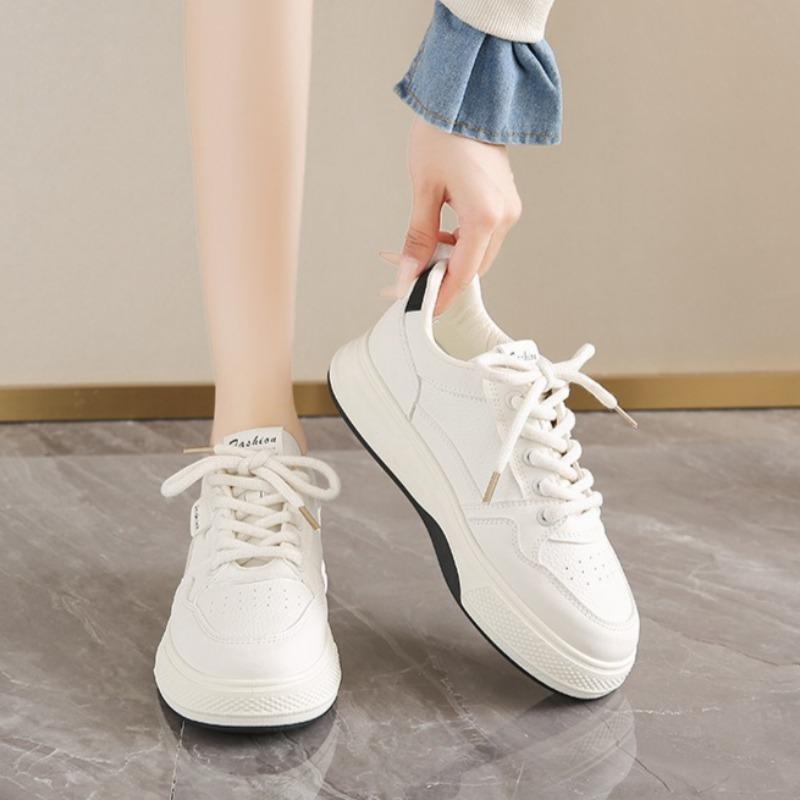 Women Platform White Sneakers Casual Sports Skate Shoes