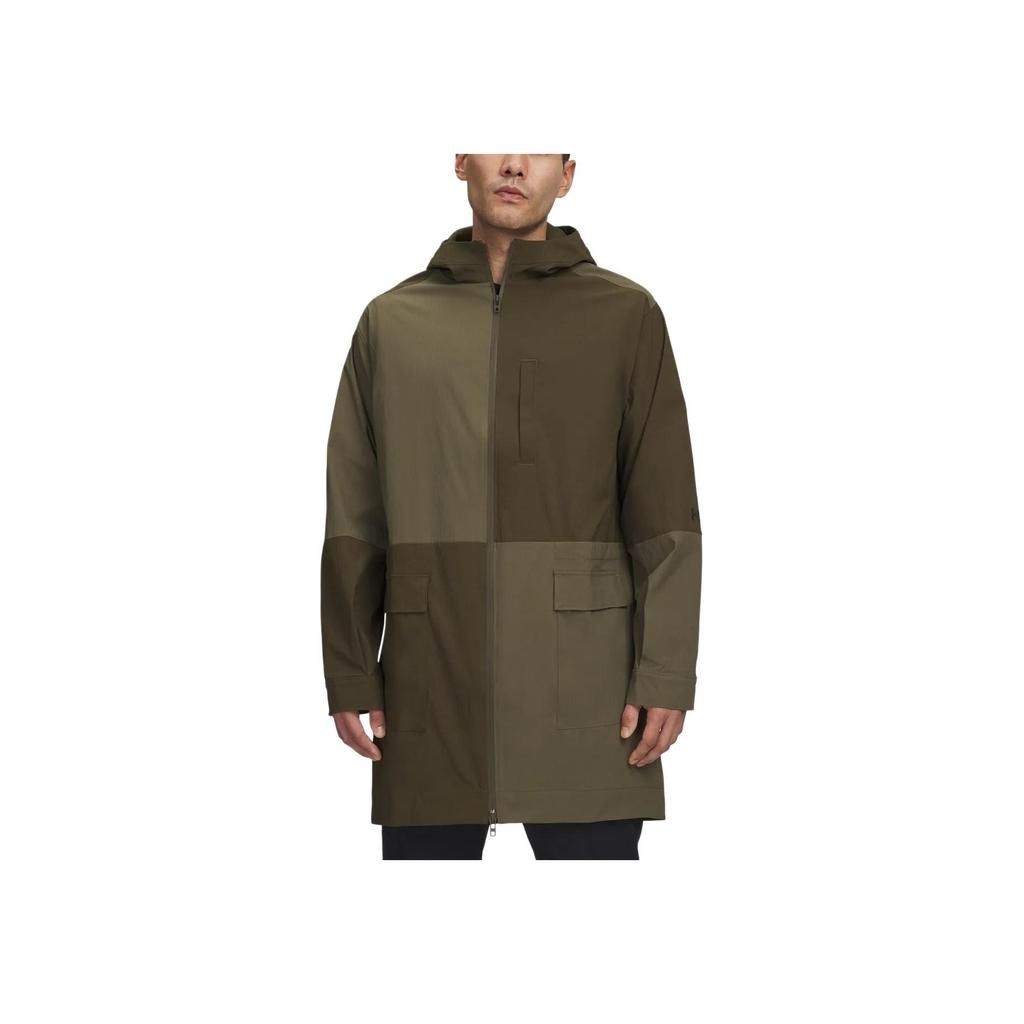 Under Armour Giacca Lunga Sportiva Larga con Zip Logo Serie Gratuita FW25 Uomo Giacca 6008870-308