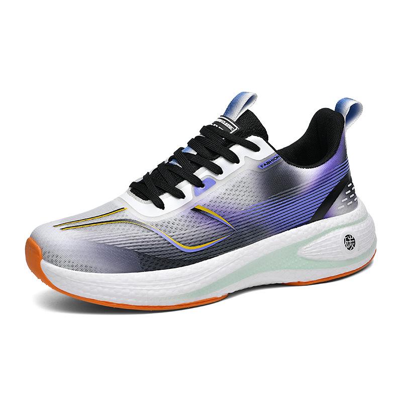 Men's shoes spring men's shoes popcorn sports leisure breathable ultra-light shock-absorbing running shoes sports tide shoes