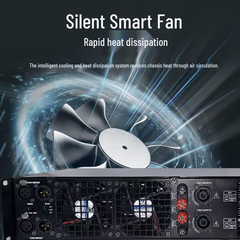 HuiDu KG-21000 2-Channel Professional Power Amplifier (CN version)