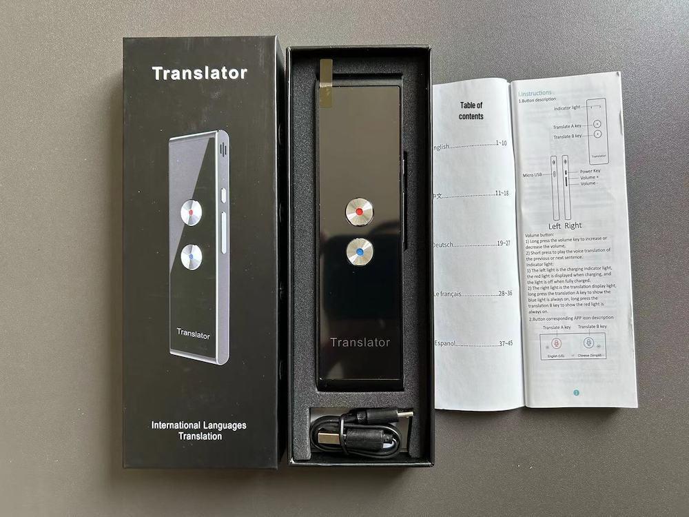 T8 Multilingual Smart Voice Translator Pen with Bluetooth and Simultaneous Interpretation