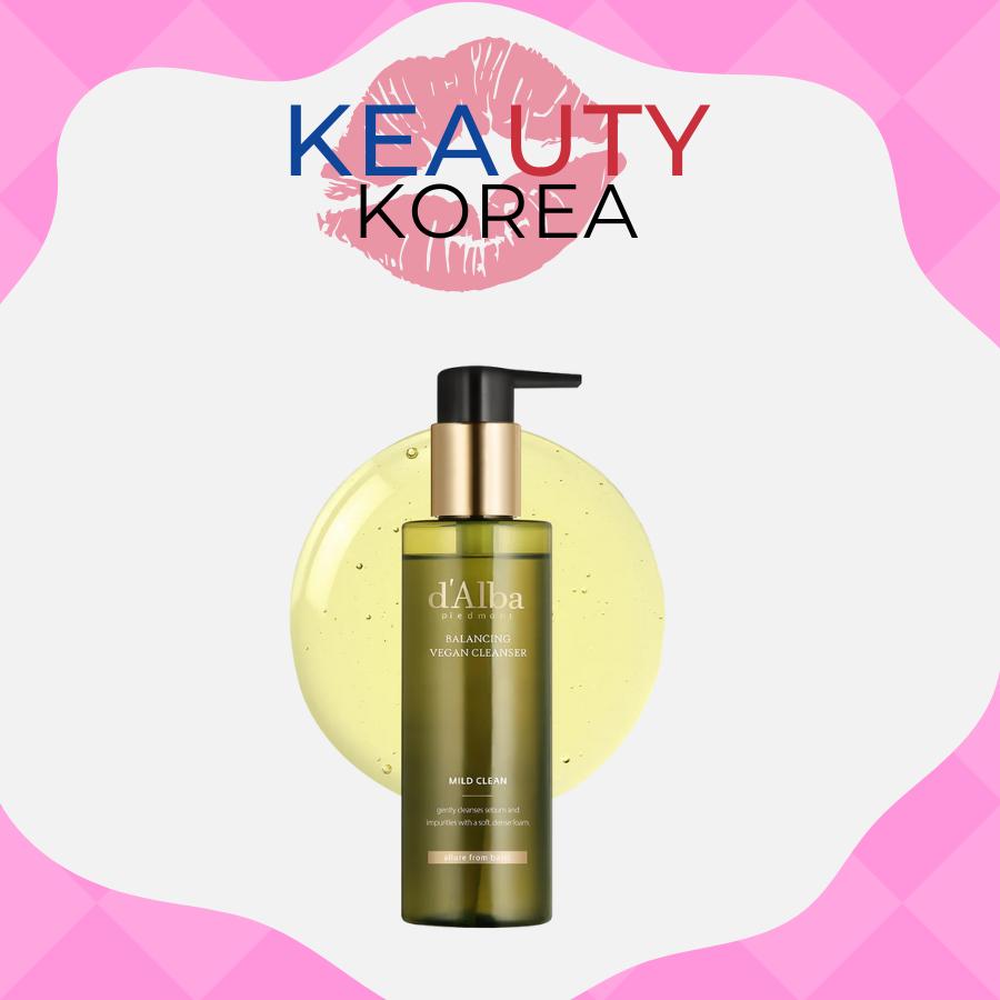 d'Alba Balancing Vegan Cleanser Mild Clean 200ml