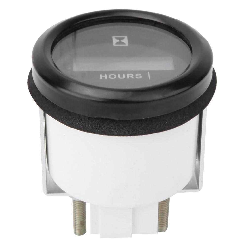 LCD Display Digital Hour Meter for Engineering Vehicle Generator 0 999999.99 Hours