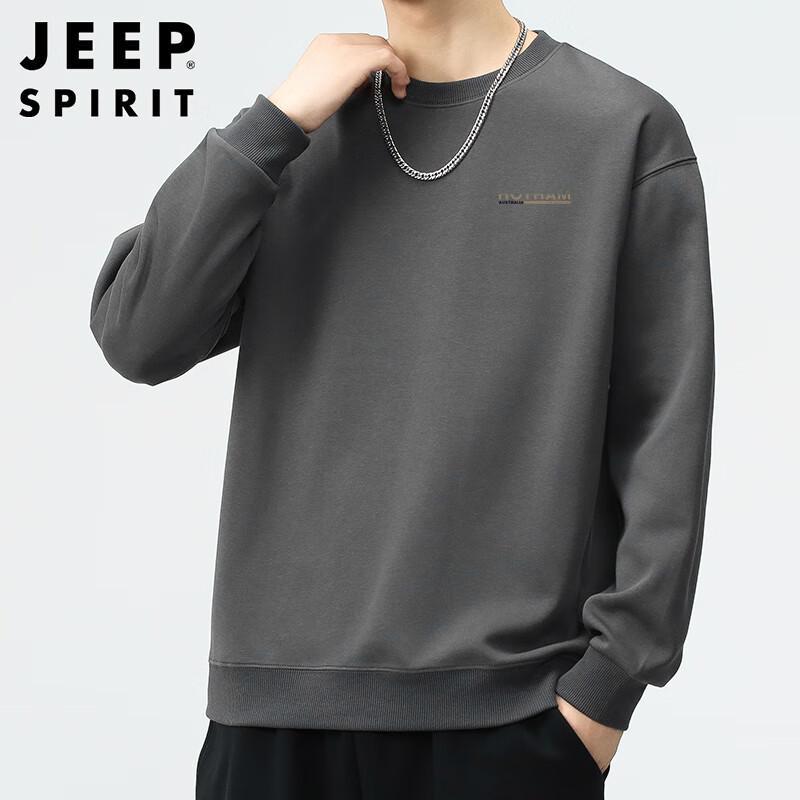 JEEP SPIRIT Men's Pullover Sweatshirt