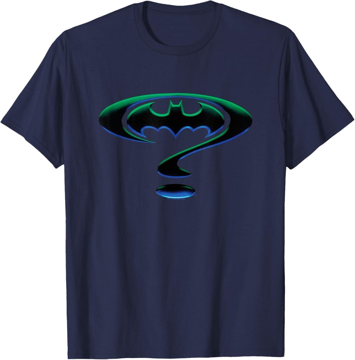Batman Forever Question Mark Logo T-Shirt S