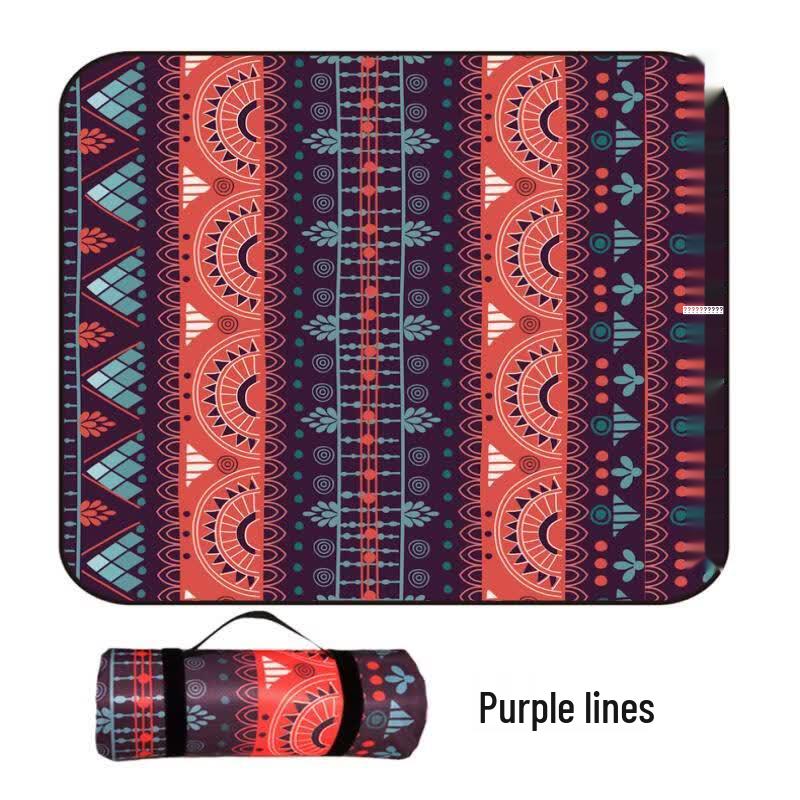 Ethnic Style Portable Picnic Mat