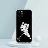 Eishockeyfeld Luxus Handyhülle Für iPhone 16 15 14 13 12 11 Pro Max XS X XR SE 7 8 Plus Weiches Silikon Klare Hülle