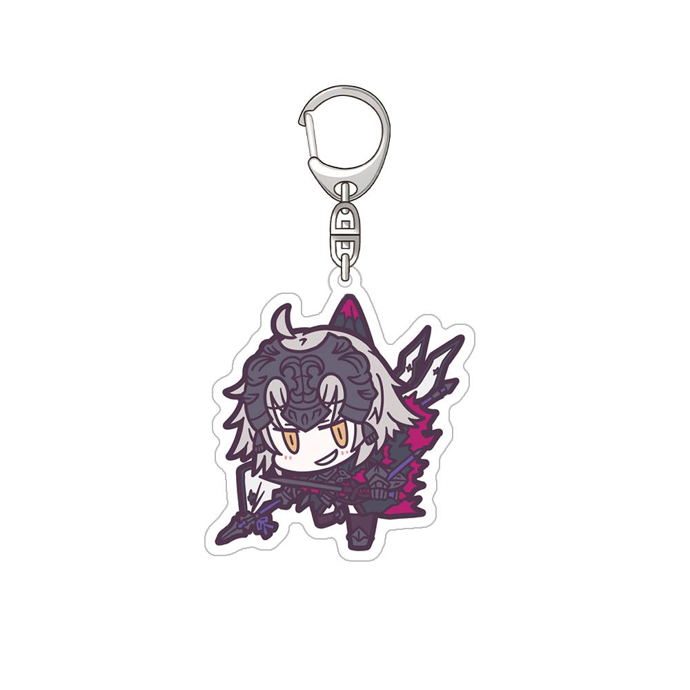 Fate Saber Herrscherin Alter Okita Sōji Bogenschütze Ereshkigal Alter Ego Meltryllis Fremder Acryl Schlüsselanhänger Tasche Anhänger Anime Zubehör Geschenk