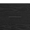 Nightstand Black Oak Effect 35 x 35 x 20 cm Engineered Wood