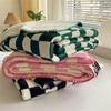 Portable Soft Blankets for Adult Bed Cover Air Conditioning Office Nap Blanket Bedroom Decorative Quilted Fleece Throw Blanket