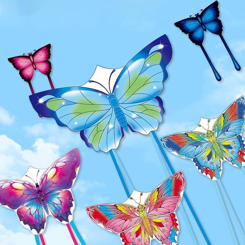 1.4M Colorful Butterfly Kite Flying Toys For Children Kites Flying Fish Kites Professional Wind Kites Toy Sports-Leisure Kite Ai