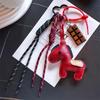 Year of the Horse Unicorn Keychain: Cute Pony Pendant Exquisite Figurine for Backpack