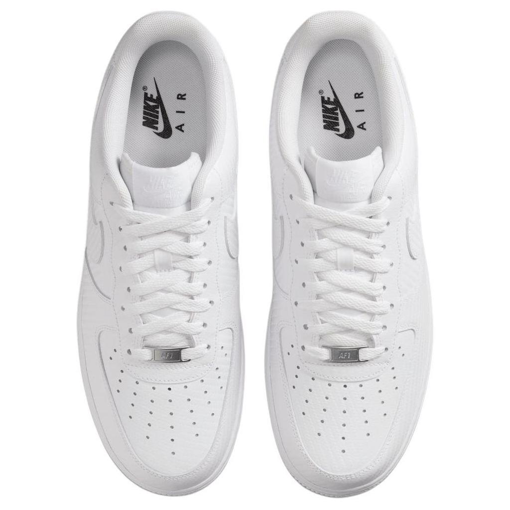 Nike Air Force 1 07 Carbonfaser-Pack - Weiße Unisex-Sneaker HF2886-100