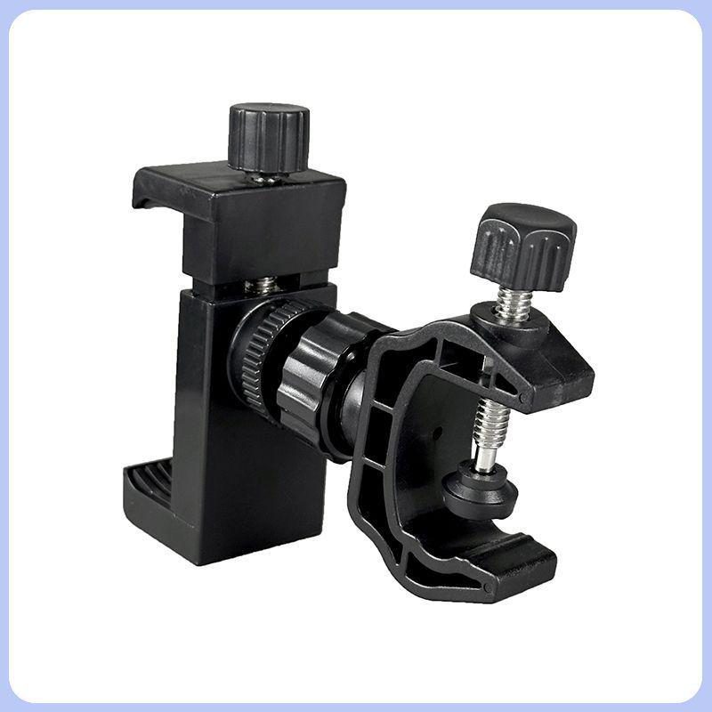 

360° Rotatable Phone Holder Tripod for Multi-Device Streaming & Shooting чёрный