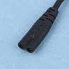 1Pc Eu Power Cord Eu Ac Power Cable Figure 8 C7 To Euro Eu 2Pin Ac Plug Power Cable Cord For Ps4 Xbox Ps5 Power Cord