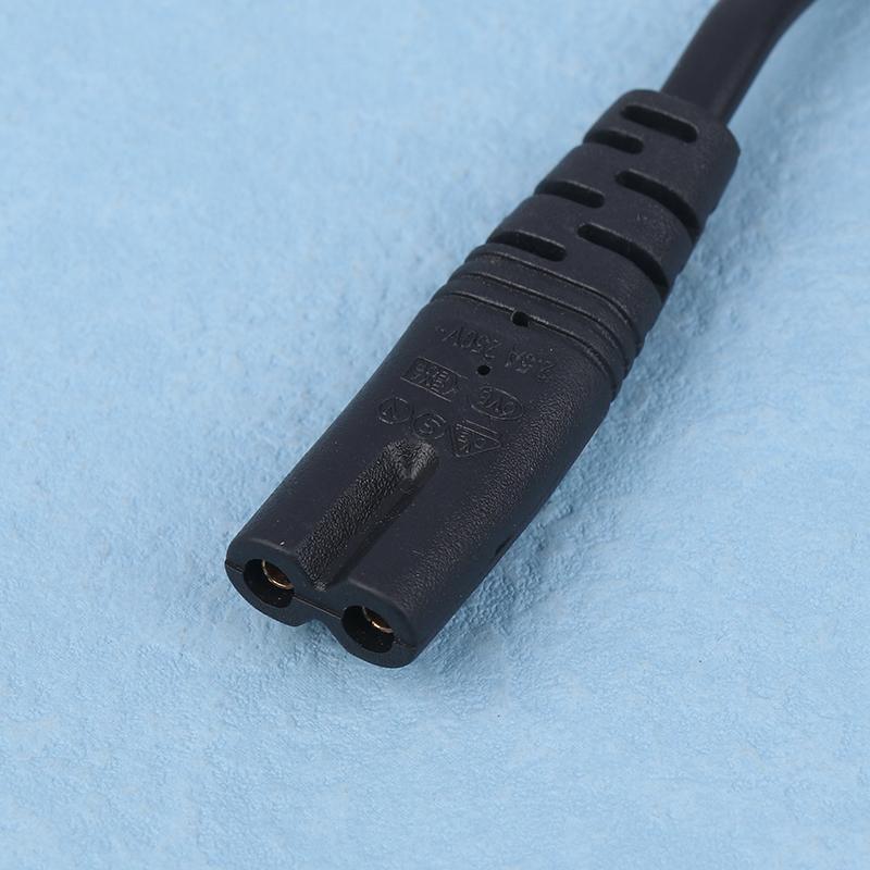 1Pc Eu Power Cord Eu Ac Power Cable Figure 8 C7 To Euro Eu 2Pin Ac Plug Power Cable Cord For Ps4 Xbox Ps5 Power Cord