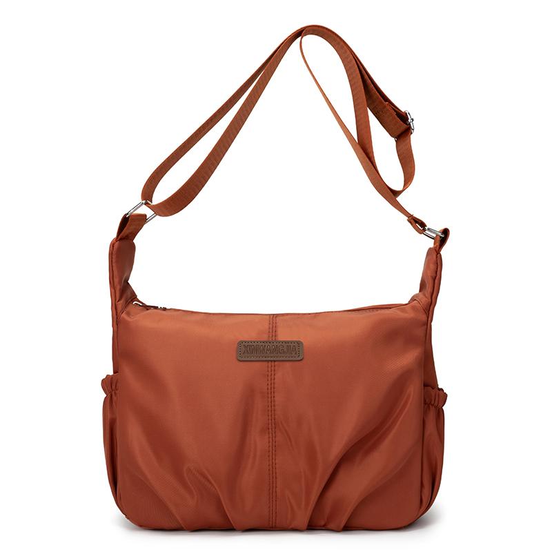 Large Capacity Crossbody Bag Women's Shoulder Bag Water-Repellent Nylon Bag