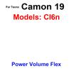 Audio Power Volume Flex Cable For Tecno Camon 17 17P 18 18P 19 20 30 Pro Premier Neo Power Volume Flex Cable Flex Ribbon Repair
