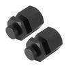 2PCS Stair Guages Knobs Aluminium Alloy Stair Stringer Layout Tool for Framing Square Carpentry