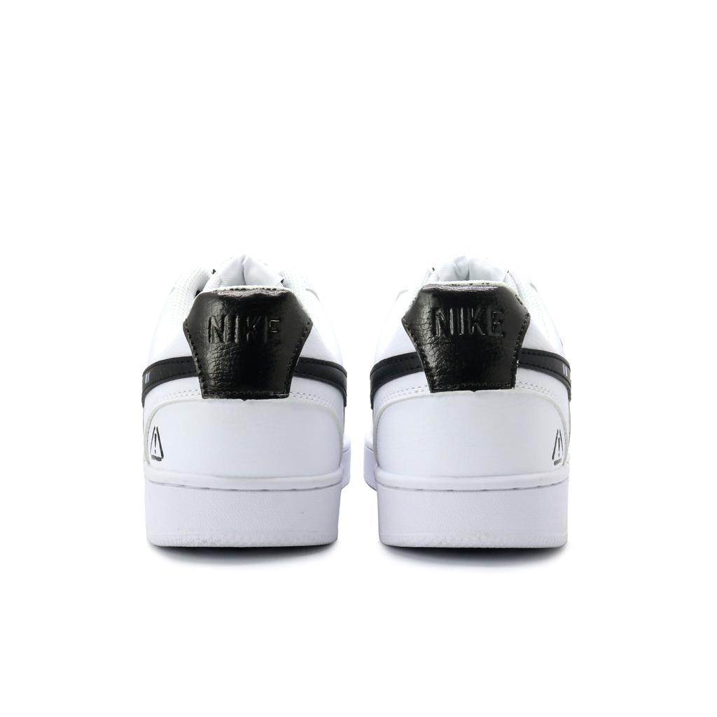Nike Court Vision 1 Future Element Wear resistant And Lightweight Low top Skateboard Shoes Men's Black White DH2987-101(Team1035-)