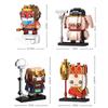 DECOOL Journey To the West Brickheadz Building Blocks Monkey King Pigsy Demon Bull King Bricks Toys For Boys Children Gifts