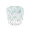 Soba Choko (Soba Cup) Taisho Roman Glass Tsunagi Lattice TR-33-6
