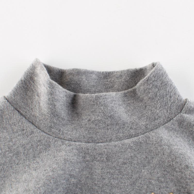 27kids Korean Style Boys' Long-Sleeve Turtleneck Shirt - Autumn Collection