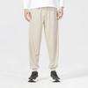 PUMA Solid Color Logo Joggers Unisex Bottoms Off-White 678007-88