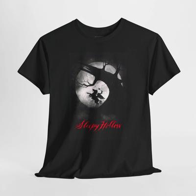 Sleepy Hollow 1999 Retro Movie Poster Horror Unisex Graphic T-Shirt