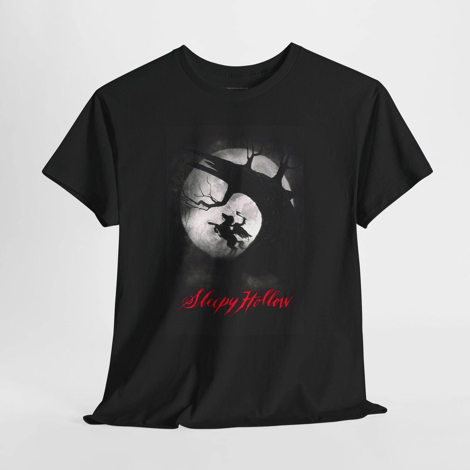 

Sleepy Hollow 1999 Retro Movie Poster Horror Unisex Graphic T-Shirt 2XL