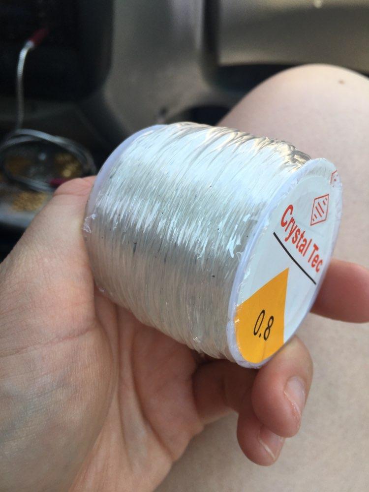 100M Plastic Crystal DIY Beading Stretch Cords Elastic Line Jewelry Making Supply Wire String Jeweleri Thread String Thread