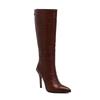 Women'sBoots Knee High Retro Rome Fashion Boots11CM Stiletto European and American Style Pointed Toe Autumn and Winter High Boot