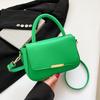 Trendy texture personalized bag women's 2025 new fashion simple casual temperament commuting shoulder messenger handbag