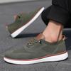 Lightweight Men'S Casual Shoes Breathable Knitted Mesh Casual Shoes Fashionable Trendy Anti Slip Flat Walking Shoes Sizes 39-46