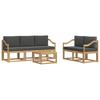 Outdoor Sofa Set 6 Pcs