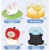Cute Incense Stick Stand Mini Kitten Figurine Fun Gifts Desktop Ornament  Home Decor