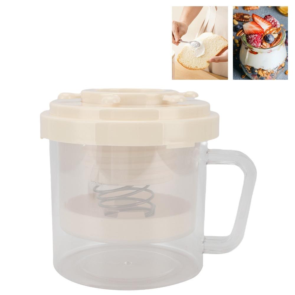 White Yellow Greek Yogurt Strainer Fine Mesh Greek Yogurt Maker Soy Milk Making