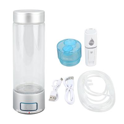 Wasserstoffwasserflaschen-Generator 400ml Tragbarer Wiederaufladbarer Wasserstoffreiches Wasser Gesundheitsbecher Schnell
