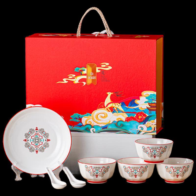 Woding 9-Piece Minimalist Ceramic Dinnerware Gift Set